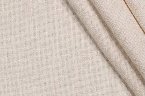 Crypton Wiley High Performance Woven Chenille Upholstery Fabric in Parchment