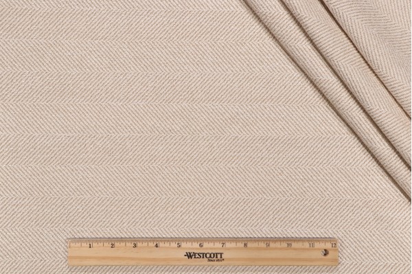 Crypton Jumper High Performance Woven Upholstery Fabric in Oatmeal