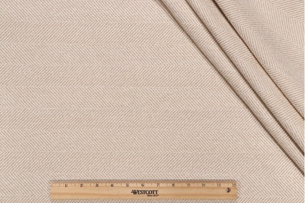 Crypton Jumper High Performance Woven Upholstery Fabric in Oatmeal