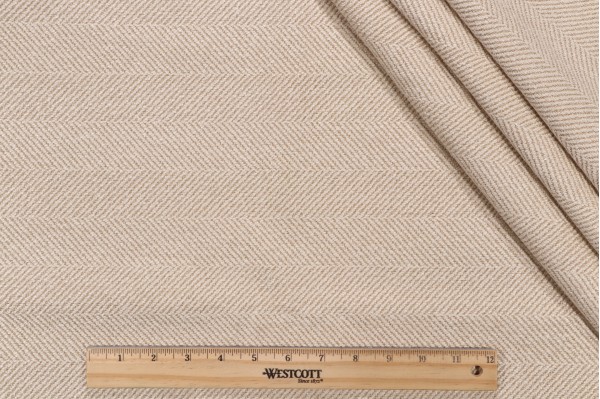 Crypton Jumper High Performance Woven Upholstery Fabric in Oatmeal