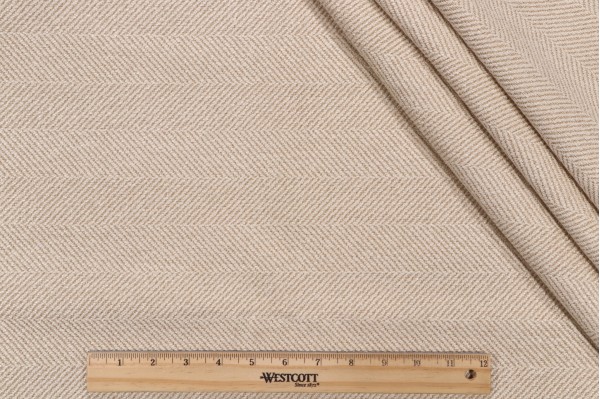 Crypton Jumper High Performance Woven Upholstery Fabric in Oatmeal