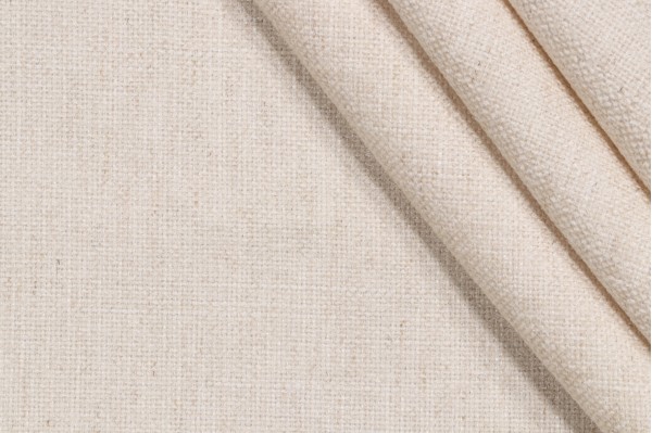 1 Yard Crypton Wiley High Performance Woven Chenille Upholstery Fabric in Parchment