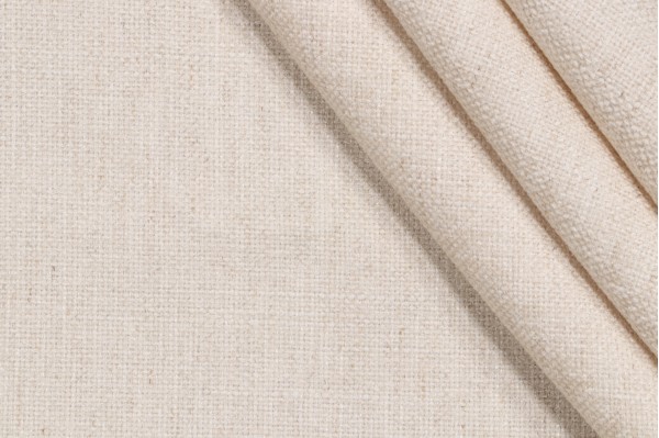 1 Yard Crypton Wiley High Performance Woven Chenille Upholstery Fabric in Parchment
