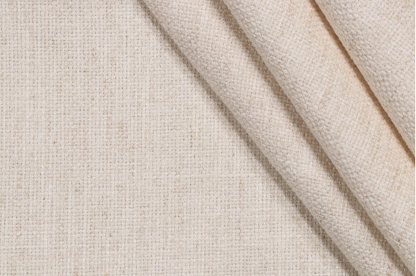 Crypton Wiley High Performance Woven Chenille Upholstery Fabric in Parchment
