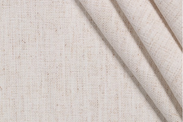 Crypton High Performance Chenille Upholstery Fabric in Beige