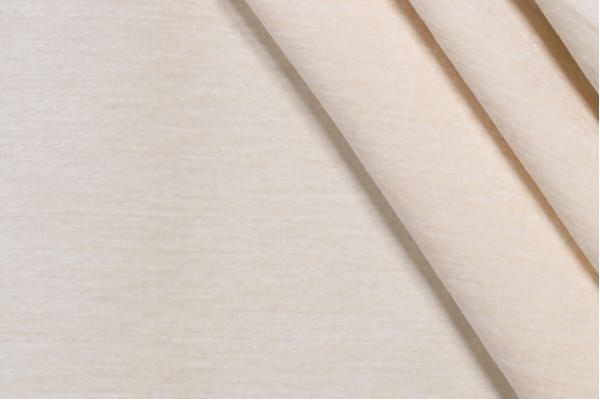 Marina Woven Chenille Upholstery Fabric in Cream