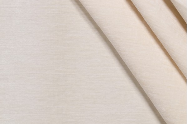 Marina Woven Chenille Upholstery Fabric in Cream