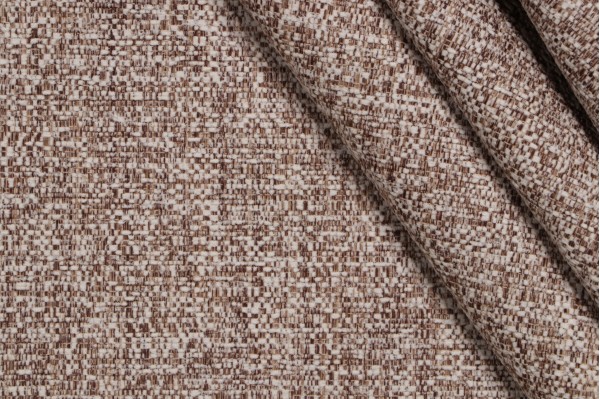 Crypton Chili High Performance Woven Chenille Upholstery Fabric in Creme Brulee