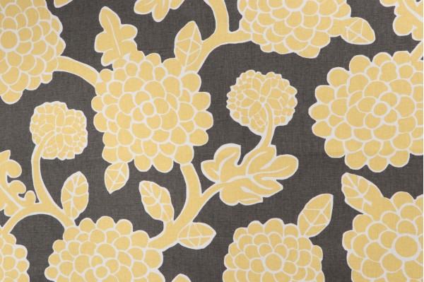 Click for 1.38 Yards Thibaut Nikko F916016 Printed Linen Blend Drapery Fabric in Yellow and Grey Thibaut Nikko F916016 Printed Linen Blend Drapery Fabric in Yellow and Grey