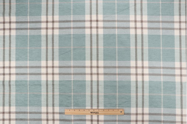 Click for 1.13 Yards Thibaut Percival Plaid W80082 Woven Chenille Upholstery Fabric in Aqua Thibaut Percival Plaid W80082 Woven Chenille Upholstery Fabric in Aqua