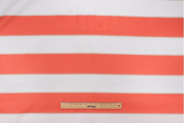 Thibaut Oasis Awning W80056 Woven Solution Dyed Acrylic Outdoor Fabric in Coral