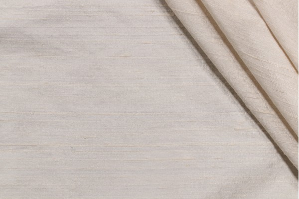 Thibaut Empire W85416 Woven Silk Decorator Fabric in Cream