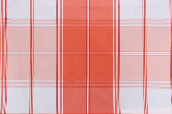 Thibaut New England Plaid W724310 Woven Decorator Fabric in Coral