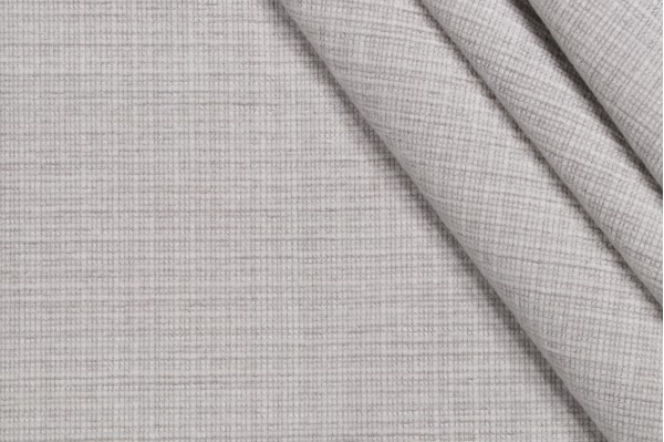 Thibaut Beachcomber W80527 Woven Solution Dyed Acrylic Chenille Outdoor Fabric in Sterling Grey