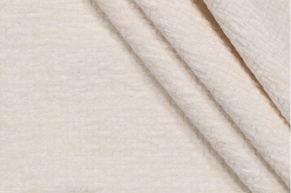 P Kaufmann Adelphi Woven Chenille Upholstery Fabric in Oyster