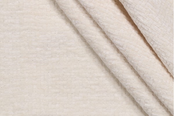 P Kaufmann Adelphi Woven Chenille Upholstery Fabric in Oyster