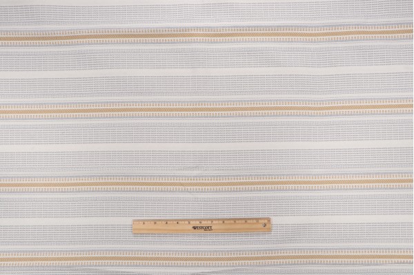Click for .88 Yards Stripe Woven Upholstery Fabric in Goldenrod Stripe Woven Upholstery Fabric in Goldenrod