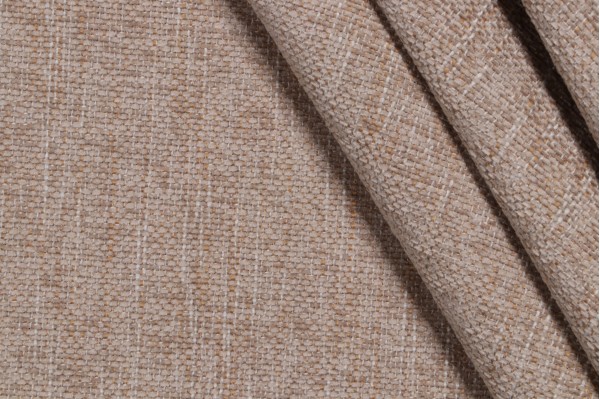 Crypton Daria High Performance Woven Chenille Upholstery Fabric in Hemp