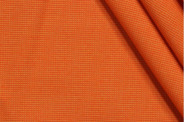 Sunbrella Flash-Rain 62022-0002 Woven Backed Solution Dyed Acrylic Outdoor Fabric in Tangerine