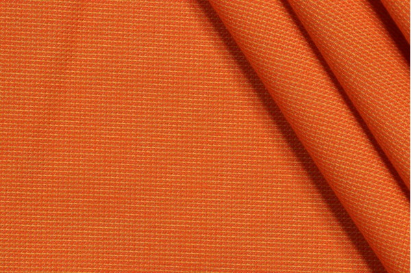 Sunbrella Flash-Rain 62022-0002 Woven Backed Solution Dyed Acrylic Outdoor Fabric in Tangerine