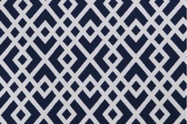 1 Yard Thibaut Gabriel W8444 Woven Polyester Outdoor Fabric in Navy