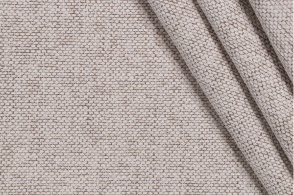 Crypton Daria High Performance Woven Chenille Upholstery Fabric in Eggshell