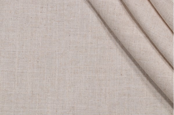 Covington Linden Linen Blend Drapery Fabric in Linen