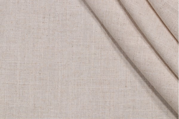 Covington Linden Linen Blend Drapery Fabric in Linen