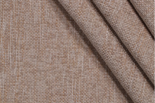 Crypton Daria High Performance Woven Chenille Upholstery Fabric in Hemp