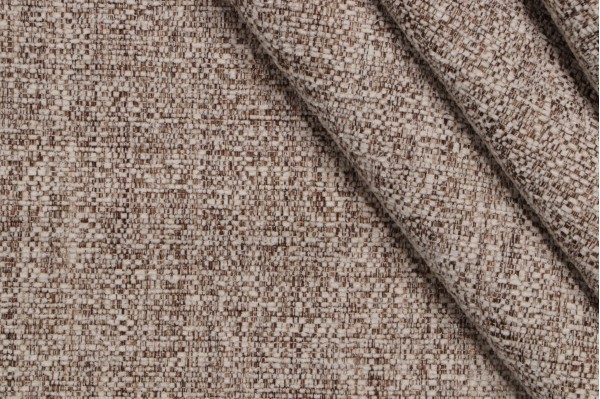 Crypton Chili High Performance Woven Chenille Upholstery Fabric in Creme Brulee