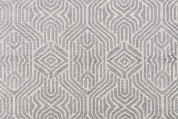 1 Yard Valdese Weavers Larmore Woven Chenille Upholstery Fabric in Rain
