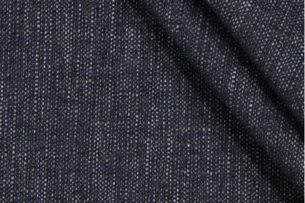 Valdese Weavers Linville High Performance Woven Chenille Upholstery Fabric in Denim