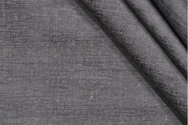 1 Yard Crypton Granbury High Performance Woven Chenille Upholstery Fabric in Slate