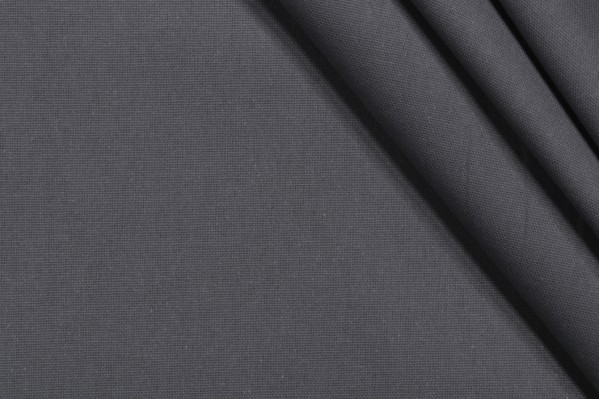 Premier Prints Dyed Solid Cotton Drapery Fabric in Flamingo Grey