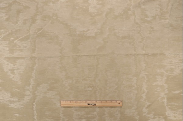 Scalamandre Anna II Moire Decorator Fabric in Gold