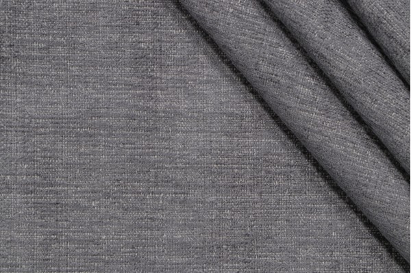 Crypton Granbury High Performance Chenille Upholstery Fabric in Slate