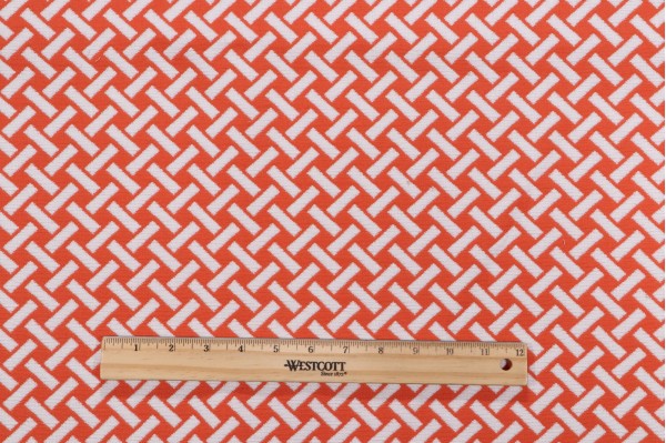 Thibaut Portico W80041 Woven Solution Dyed Acrylic Outdoor Fabric in Coral