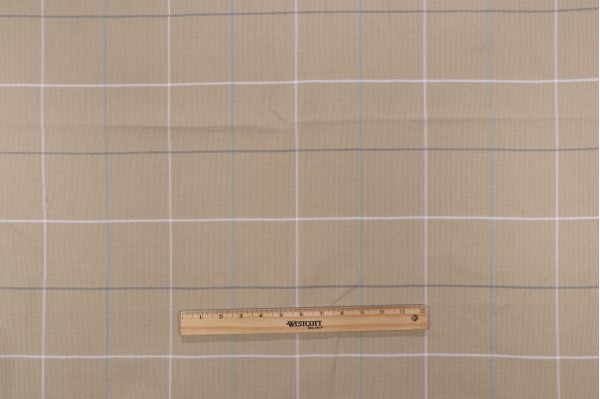 Thibaut Sloane Square W80122 Woven Decorator Fabric in Linen