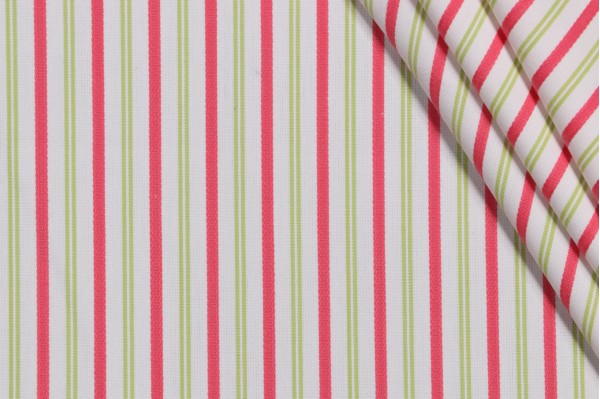 Click for 1 Yards Thibaut Resort Ticking W716035 Woven Cotton Decorator Fabric in Pink & Green Thibaut Resort Ticking W716035 Woven Cotton Decorator Fabric in Pink & Green