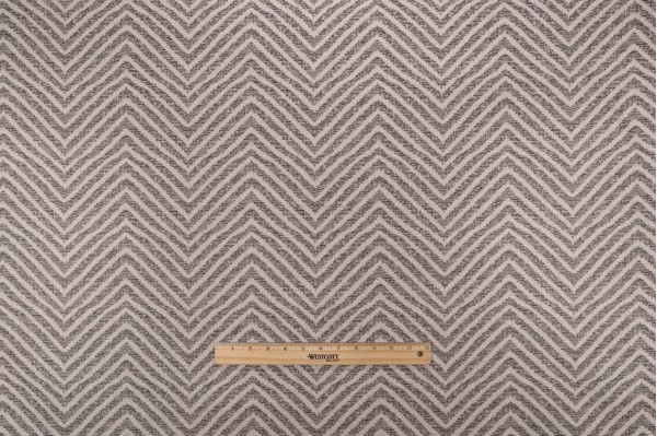 Thibaut Linea Chevron W80591 Woven Solution Dyed Acrylic Outdoor Fabric in Ebony