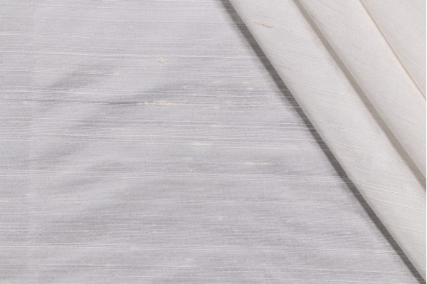 Thibaut Empire W85410 Silk Decorator Fabric in White