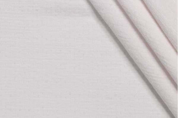 Thibaut Interlude W80063 Woven Solution Dyed Acrylic Chenille Outdoor Fabric in White