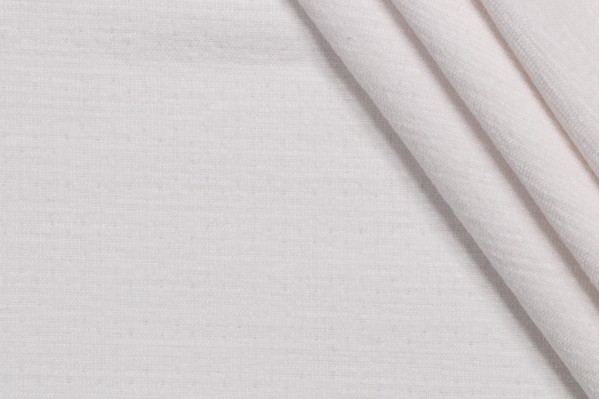 Thibaut Interlude W80063 Woven Solution Dyed Acrylic Chenille Outdoor Fabric in White