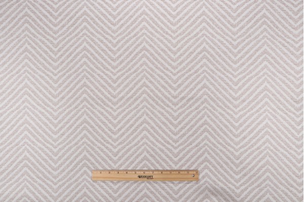 Thibaut Linea Chevron W80592 Woven Solution Dyed Acrylic Outdoor Fabric in Flax