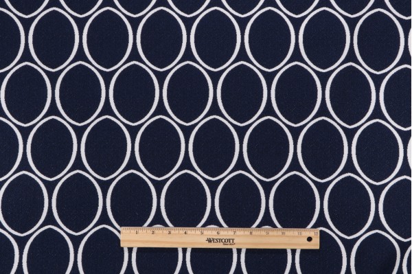 Click for 3.88 Yards Thibaut Ellipse W80320 Woven Solution Dyed Acrylic Outdoor Fabric in Navy Thibaut Ellipse W80320 Woven Solution Dyed Acrylic Outdoor Fabric in Navy