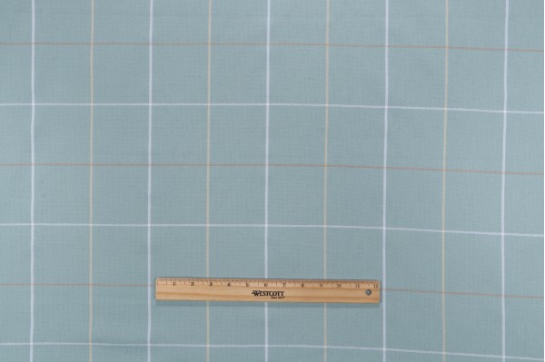 Thibaut Sloane Square W80120 Woven Decorator Fabric in Aqua