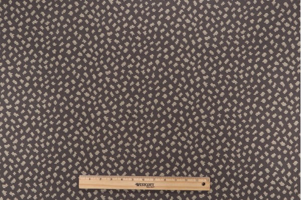 Thibaut Pongo W79630 Woven Upholstery Fabric in Natural & Charcoal