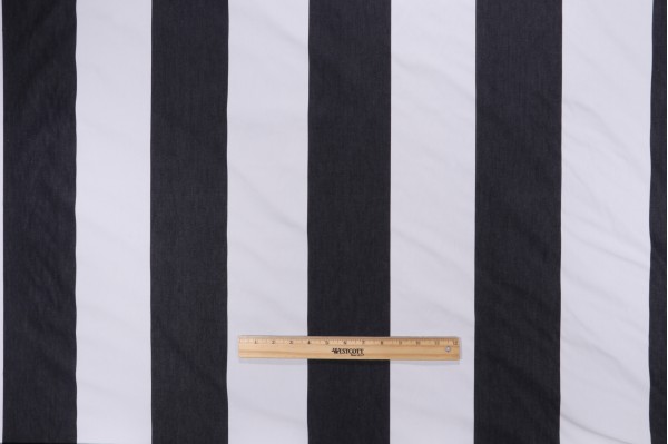 Thibaut Easton Awning W80109 Woven Decorator Fabric in Black