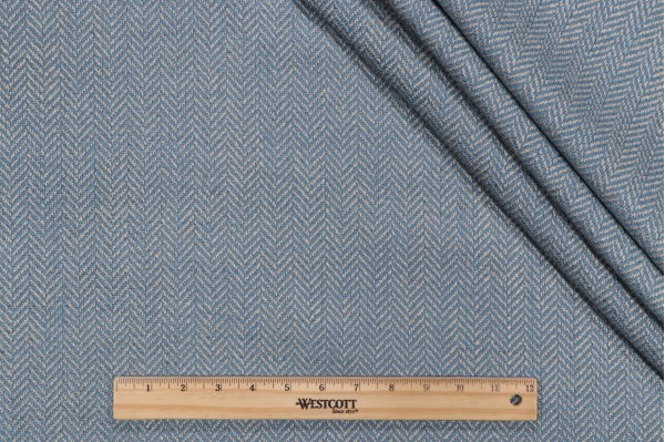 Thibaut Montebello W724140 Woven Chenille Upholstery Fabric in Cobalt