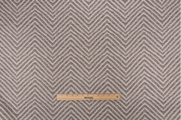 Anna French Linea Chevron W80591 Woven Solution Dyed Acrylic Outdoor Fabric in Ebony for Thibaut